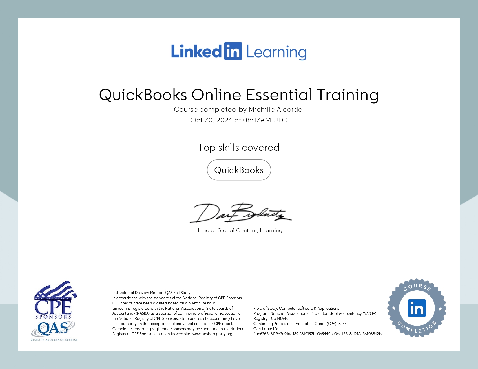 QuickBooks Online Essential Training
