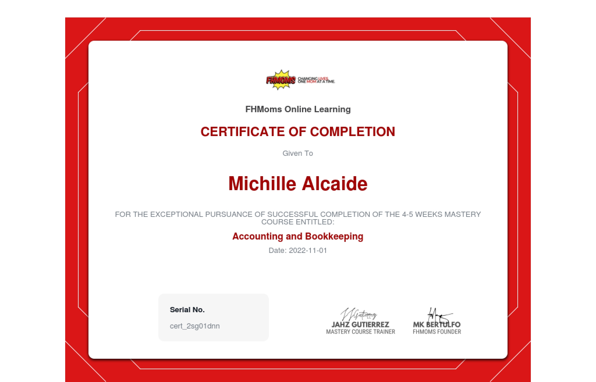 Master Course - Accounting and Bookkeeping