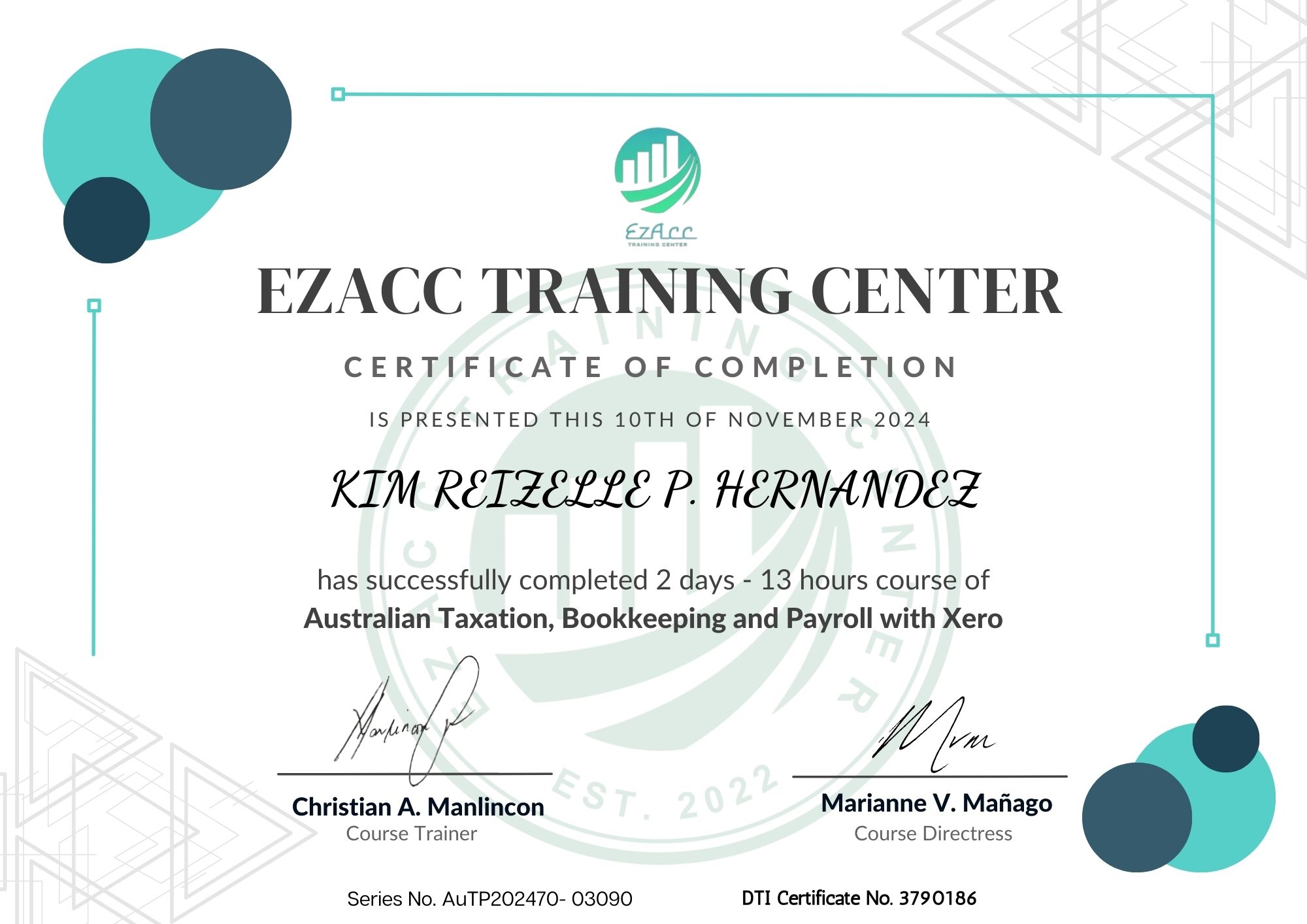 Australian Taxation, Bookkeeping and Payroll with Xero