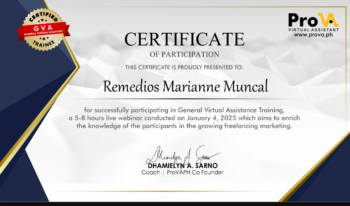 General Virtual Assistant