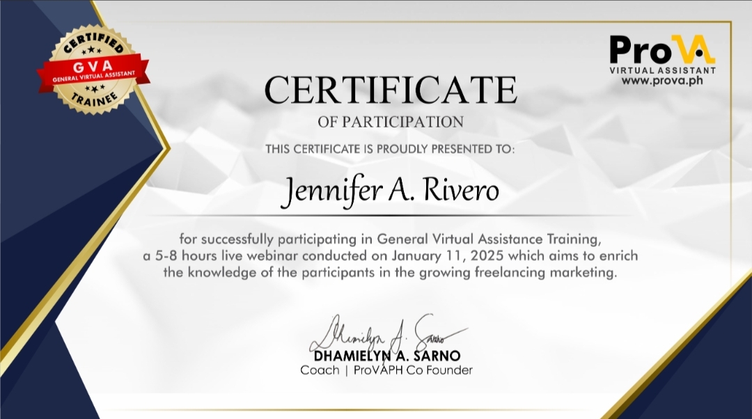 General Virtual Assistance