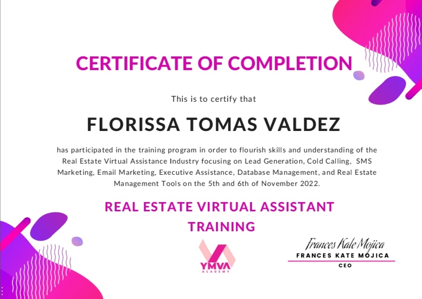 Real Estate Virtual Assistant  Training
