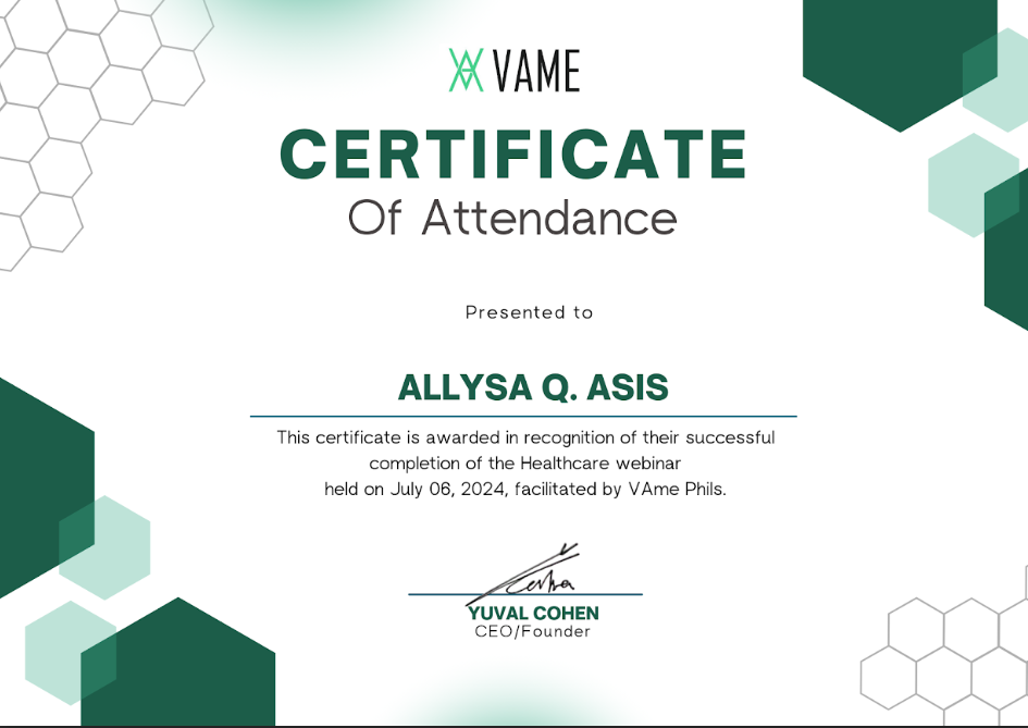 VAME Healthcare Webinar