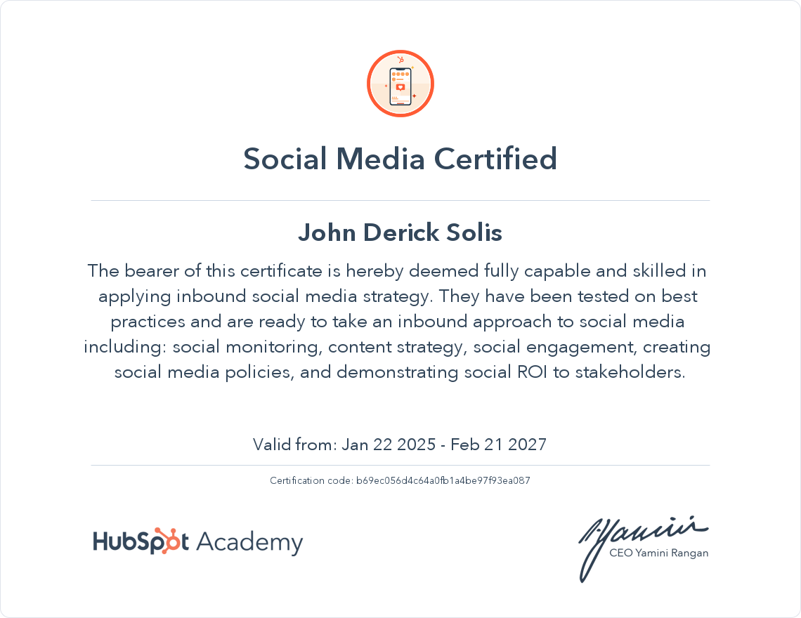 HubSpot - Social Media Marketing