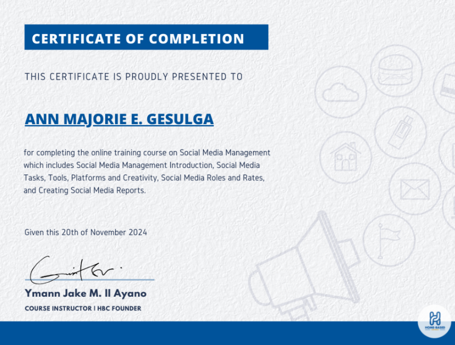 Social Media Management by Home-Based Connect