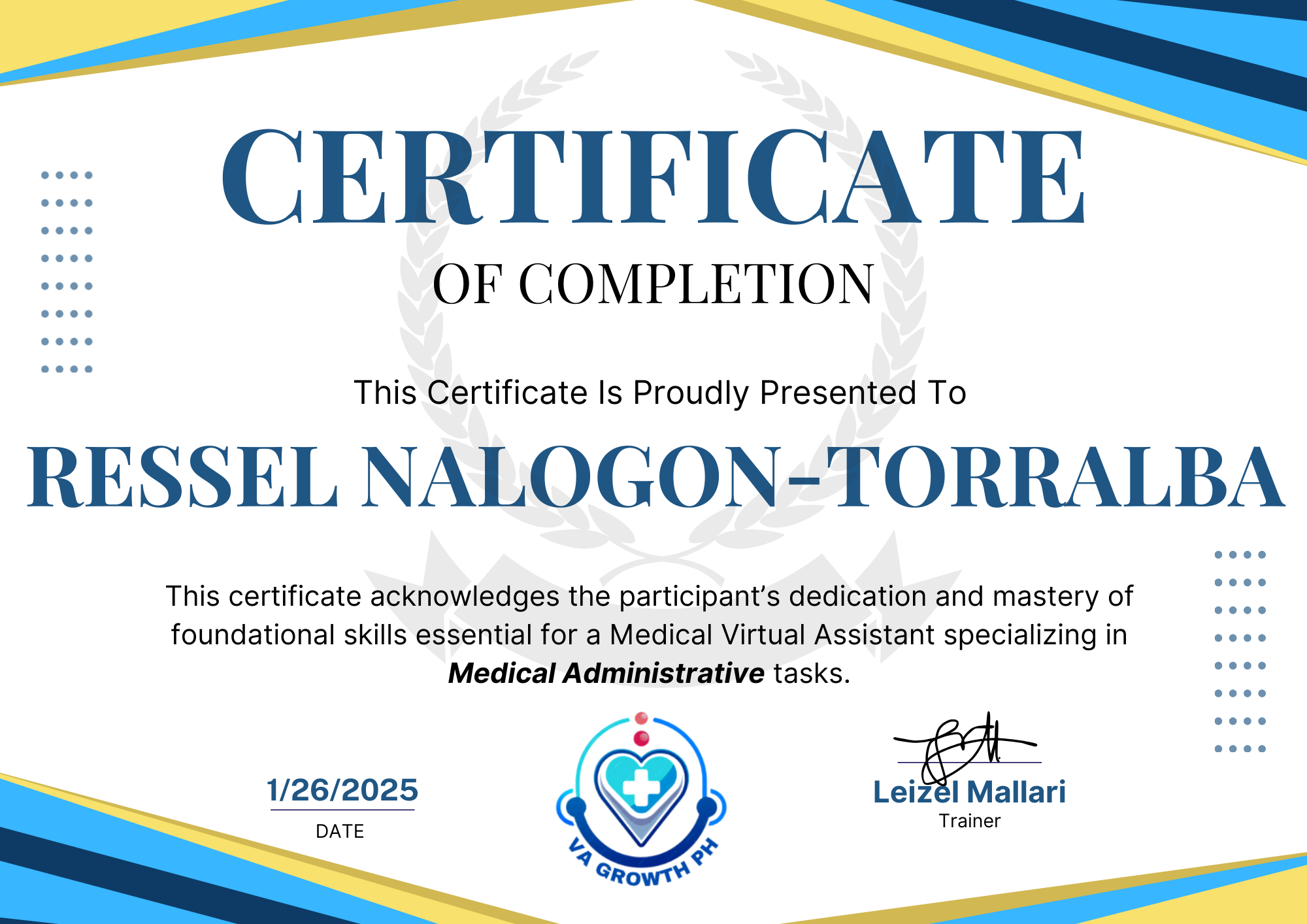 MEDICAL ADMINISTRATIVE