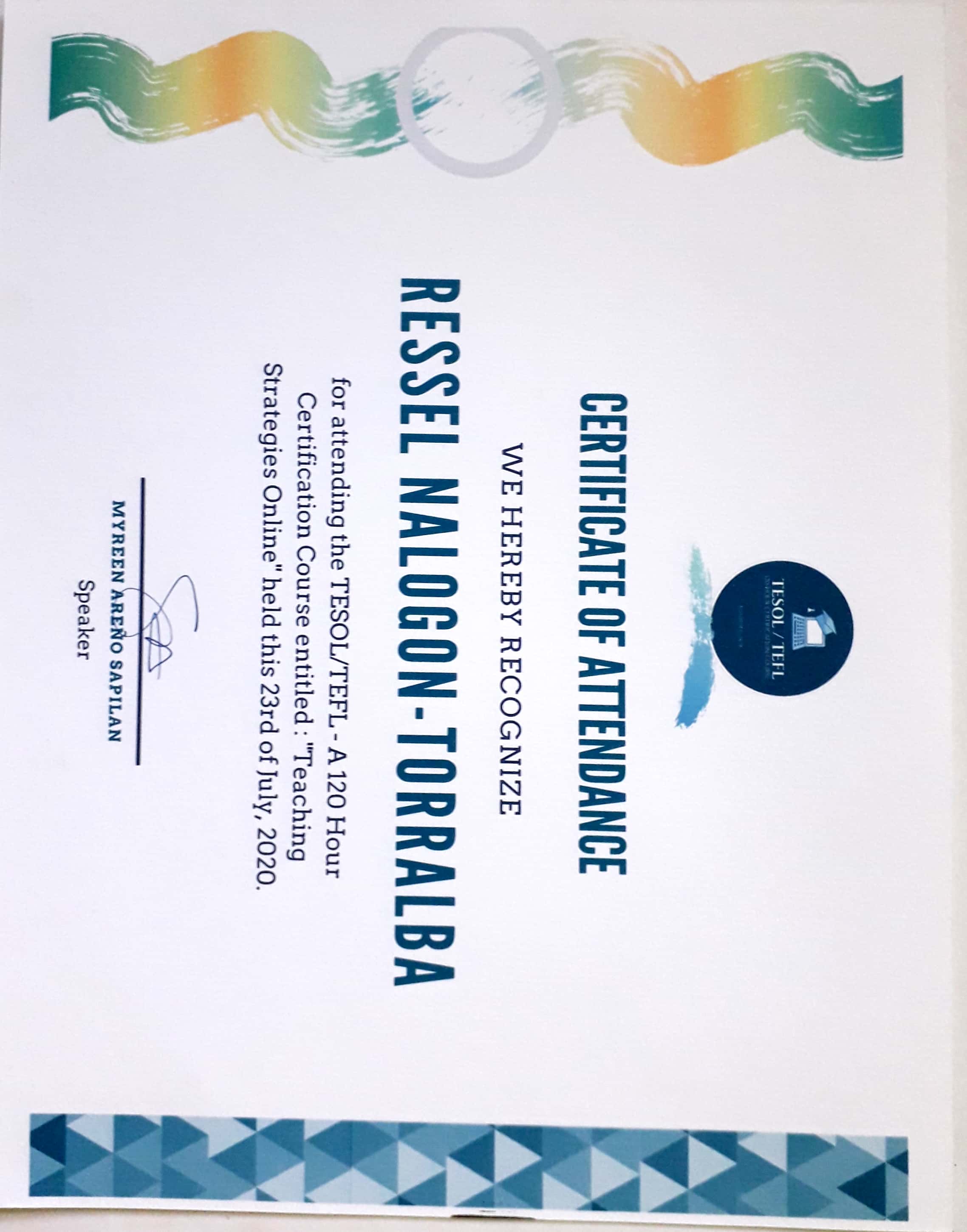 TEACHINGG STRATEGIES ONLINE