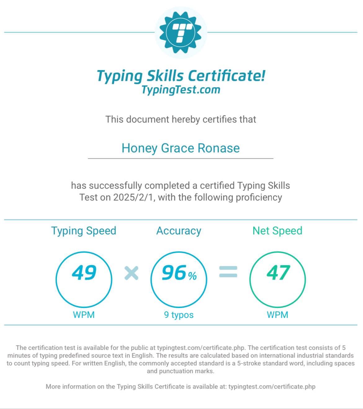 Typing Test