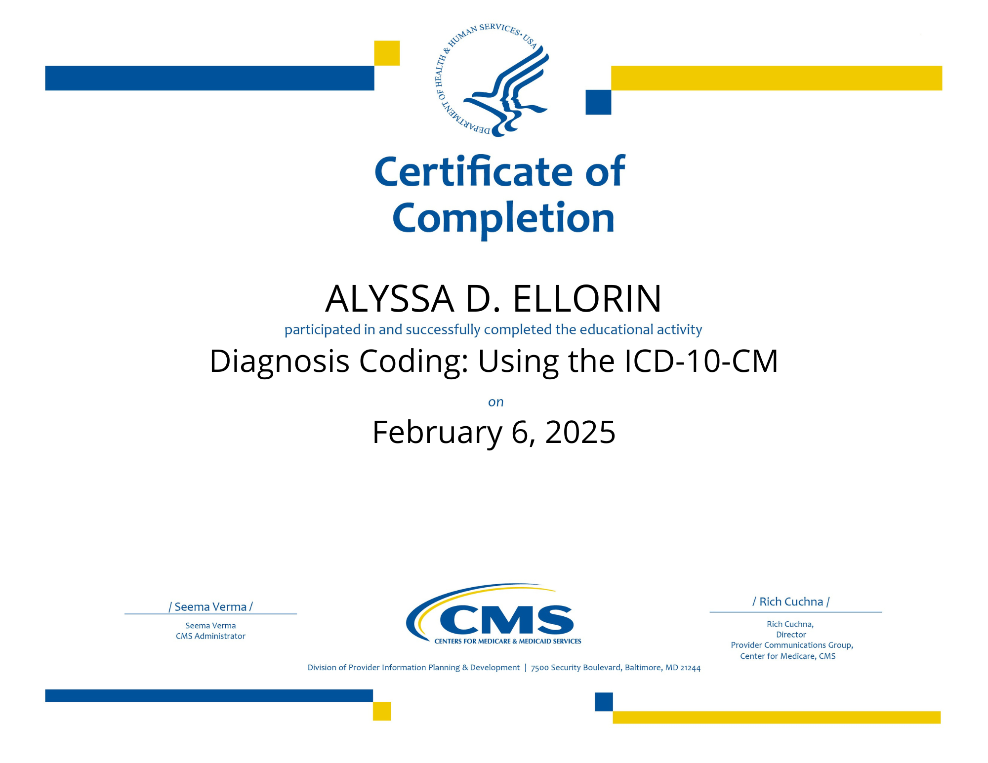 Diagnosis Coding: Using the ICD-10-CM