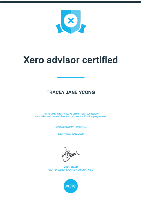 XERO Certified Advisor