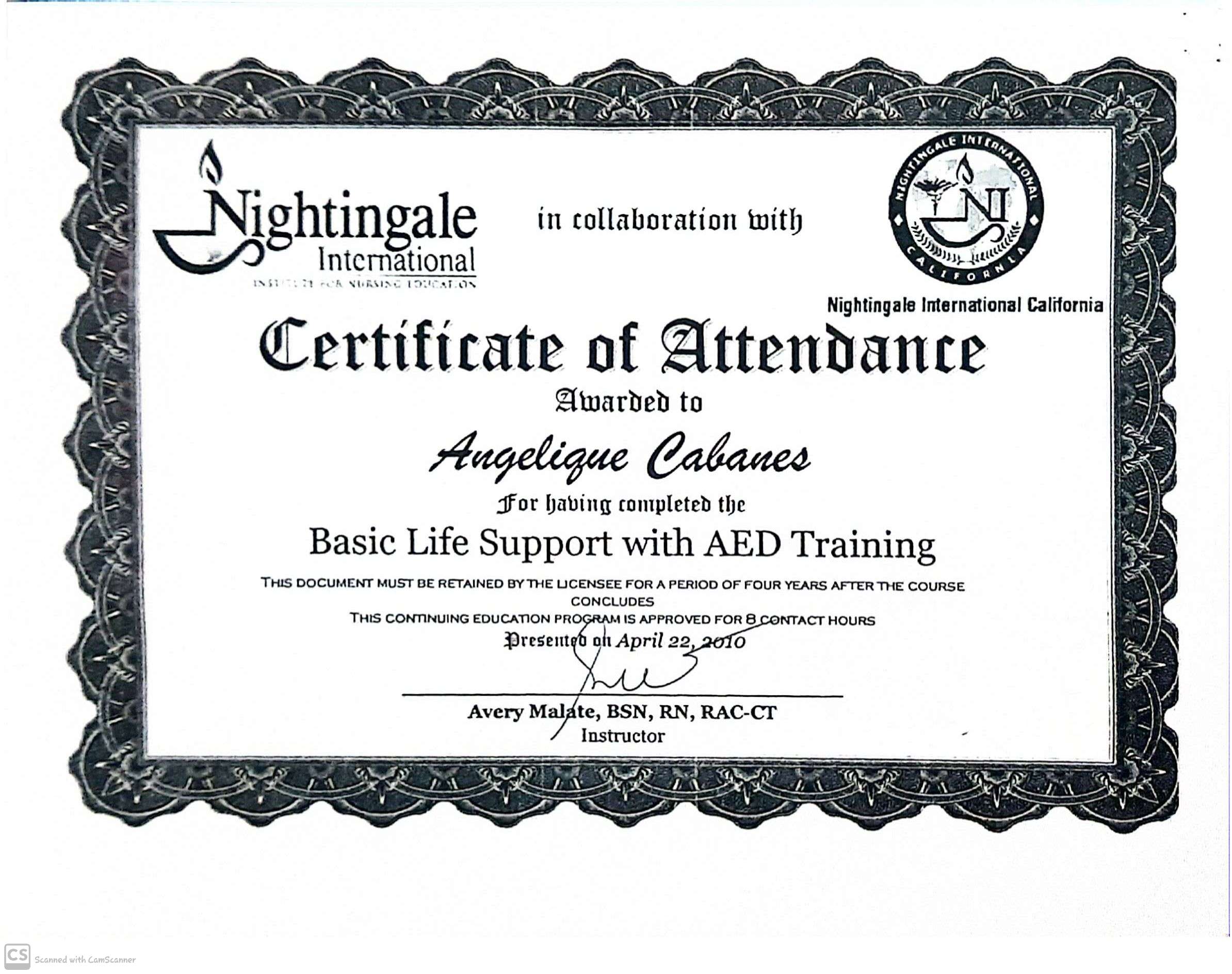 Basic Life Support with AED Training