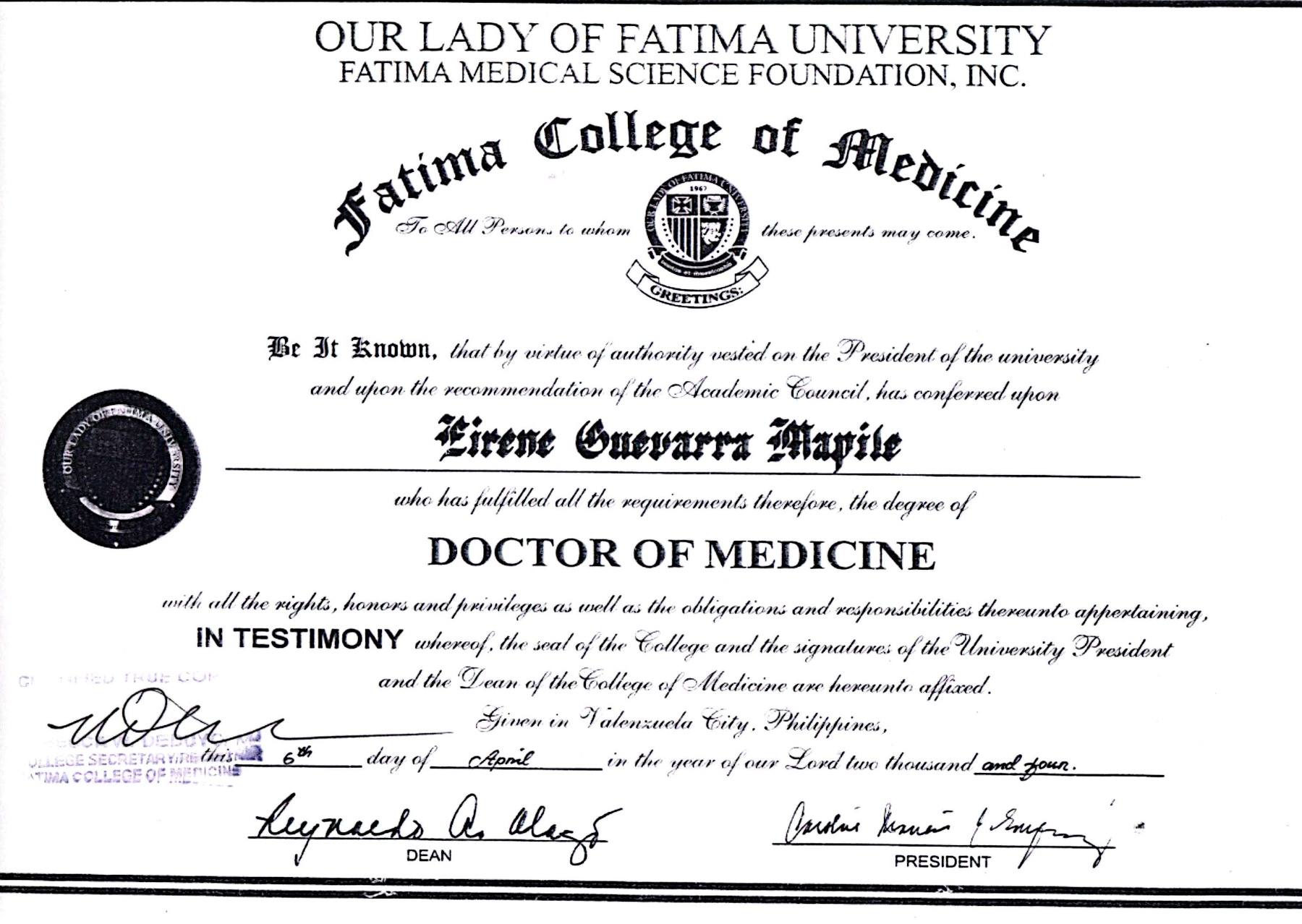 Medicine Diploma
