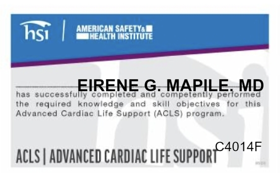 Advanced Cardiac Life Support