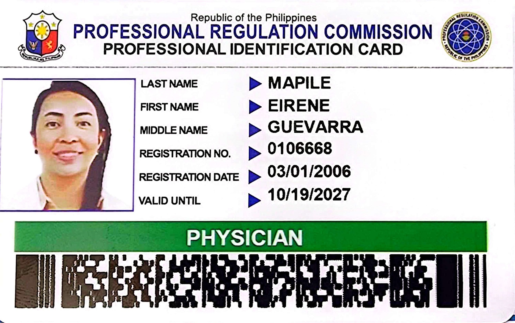 PRC License
