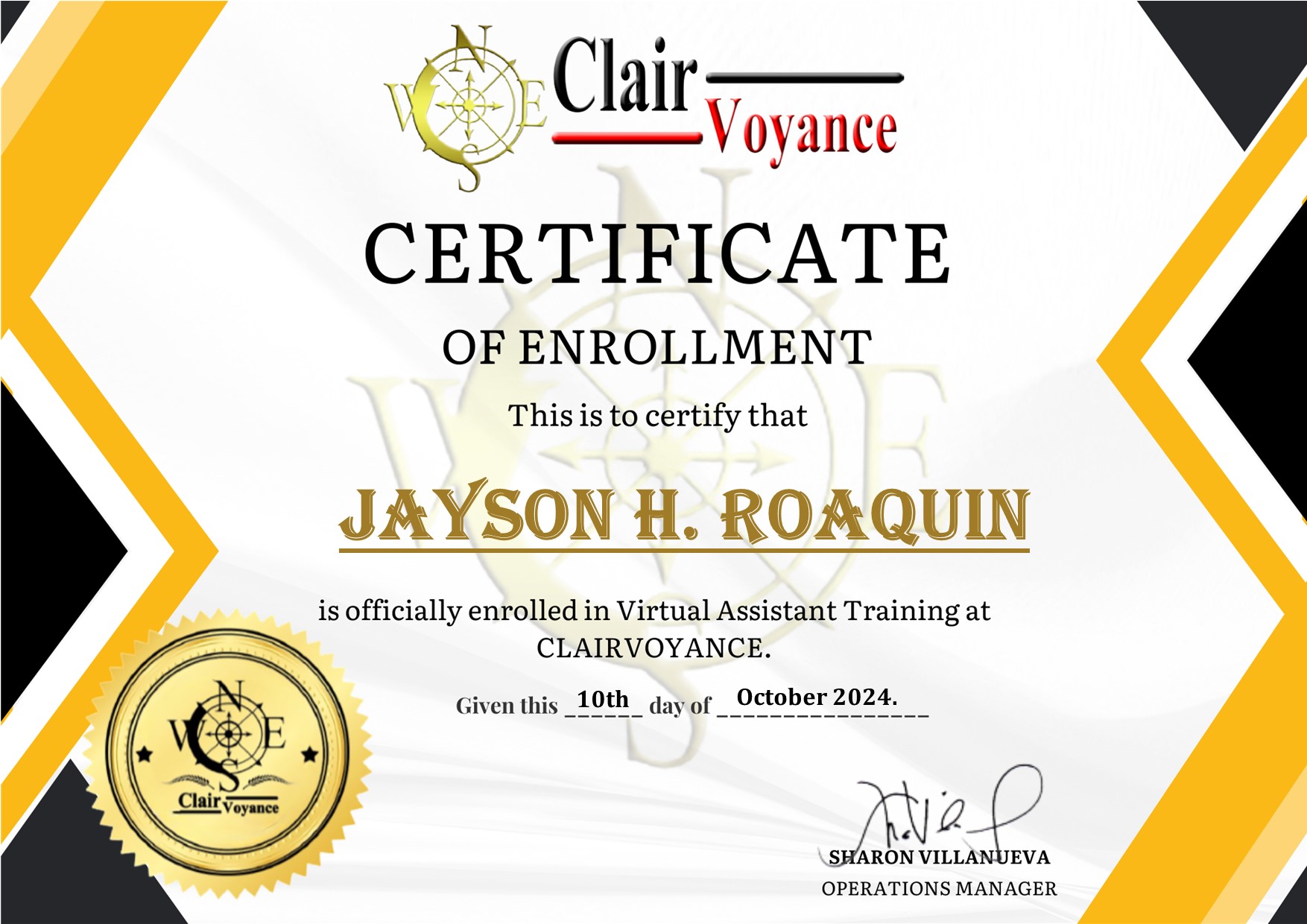 Virtual Assistant Training