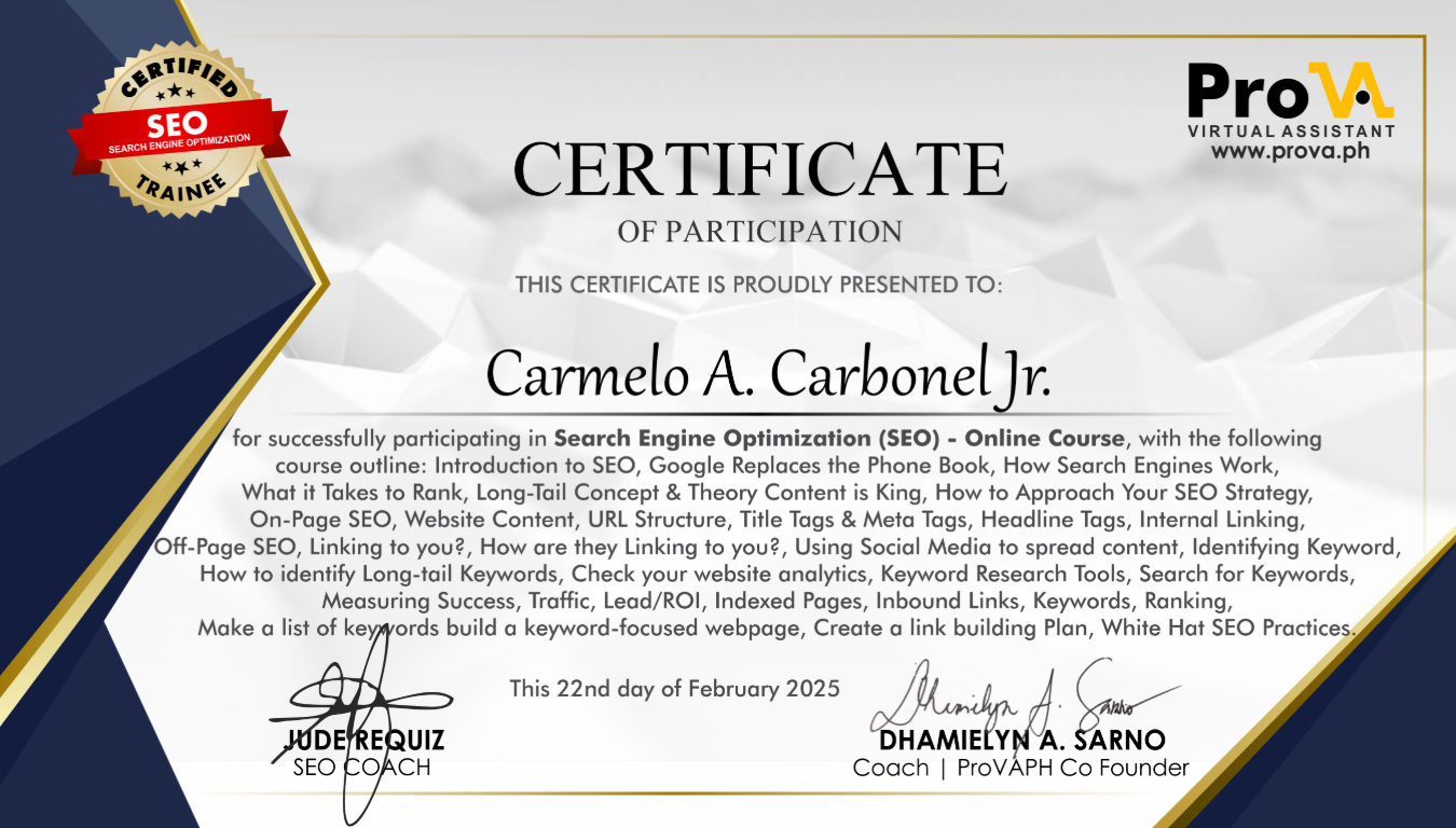 Search Engine Optimization