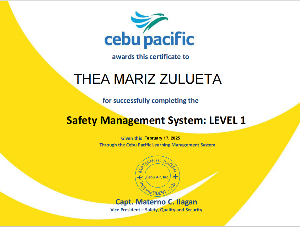 Safety Management System Training