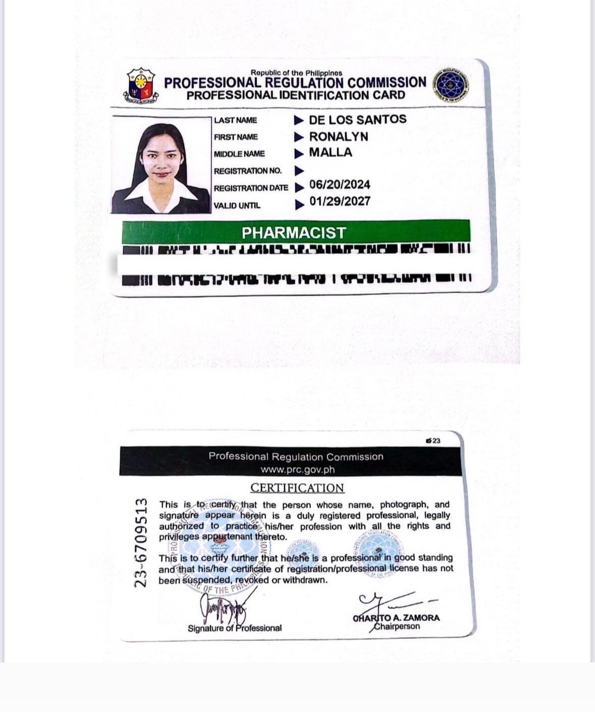 Registered Pharmacist