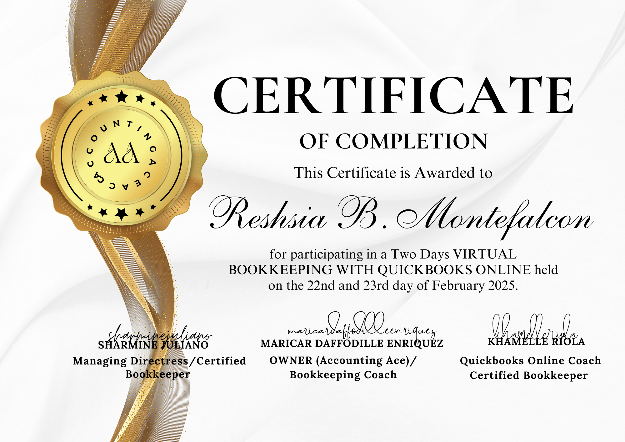 Bookkeeping with Quickbooks Online