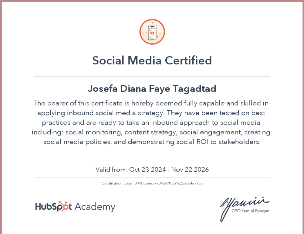 Social Media Certified