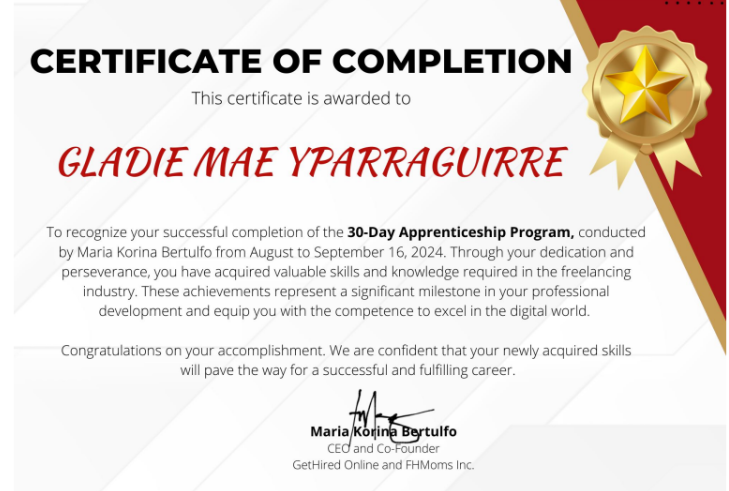 FHMoms  Apprenticeship Program