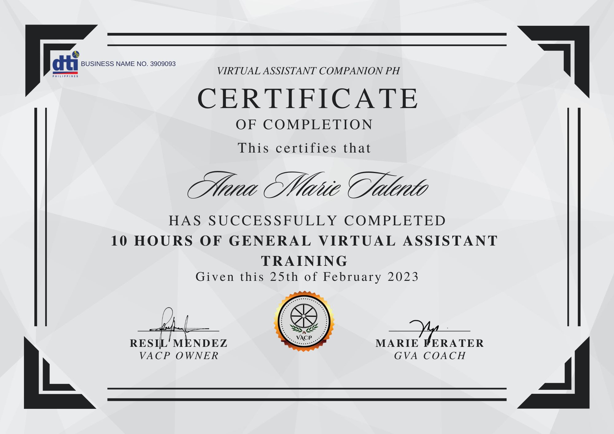 General Virtual Assistant