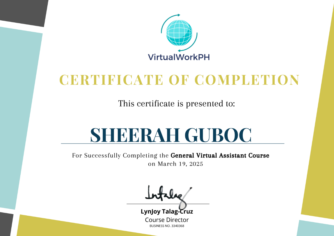 General Virtual Assistant