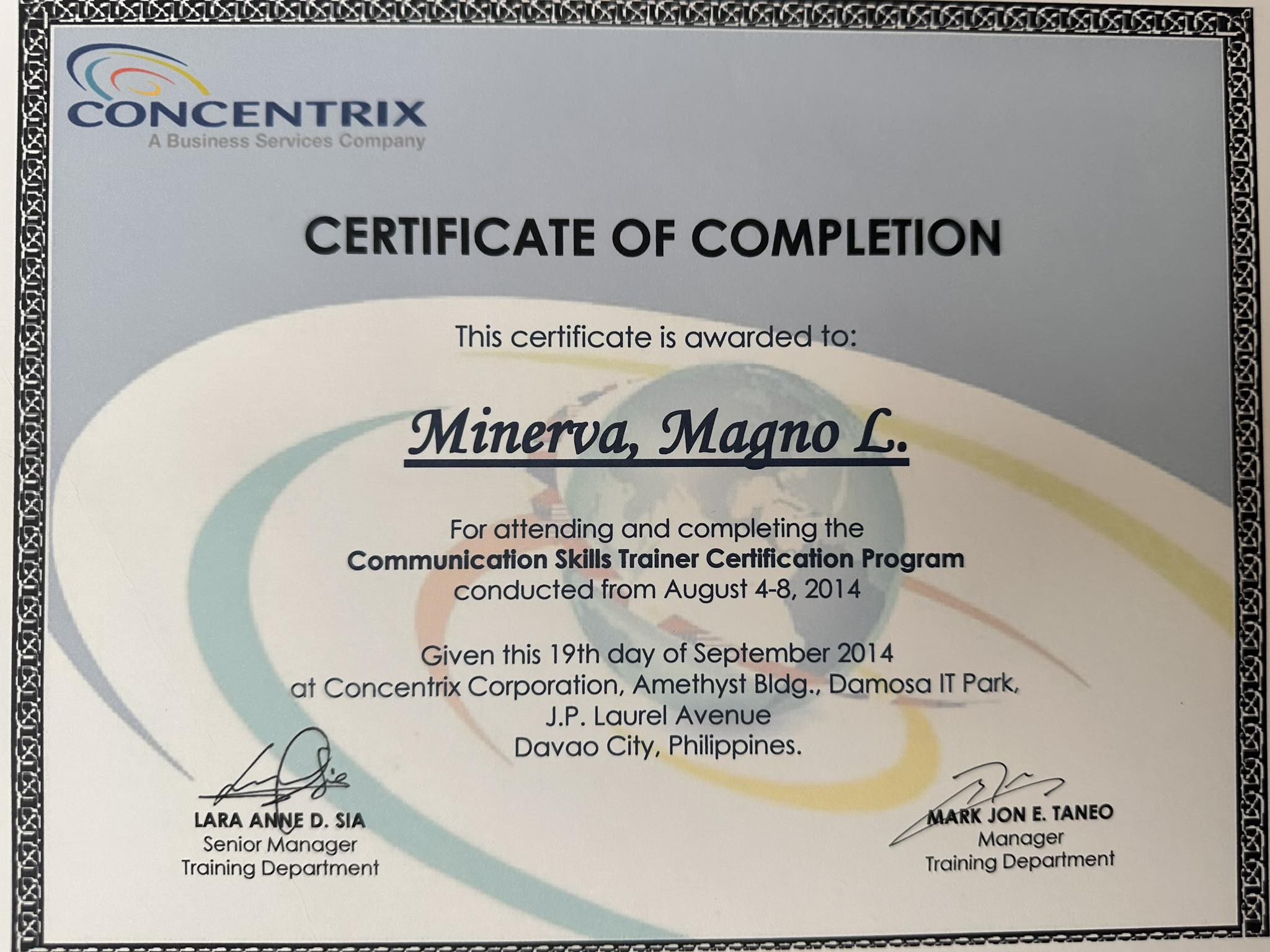 Certified Communications Skills Trainer