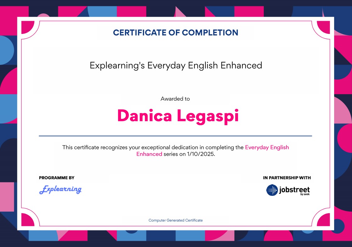 Explearning's English Advanced