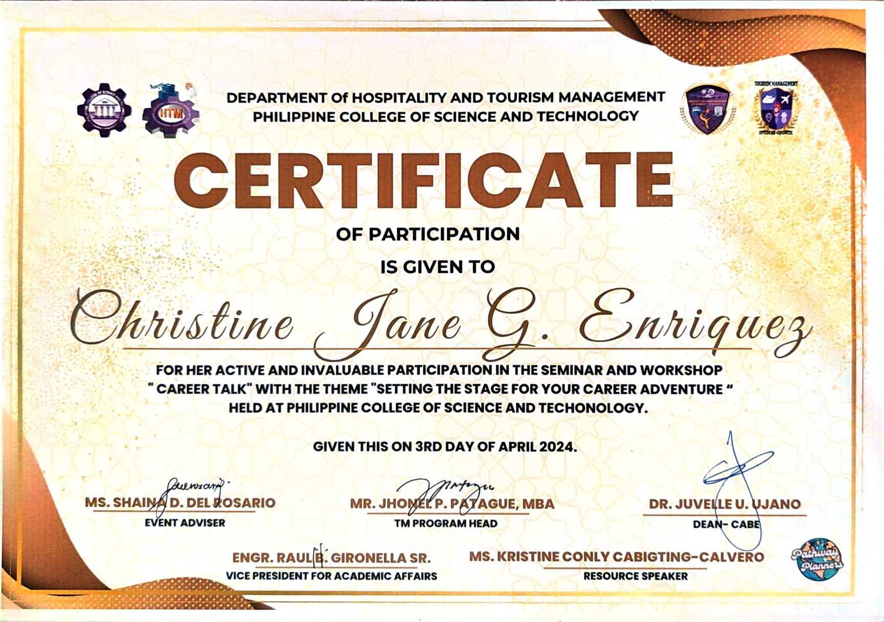 Professional Development Workshop