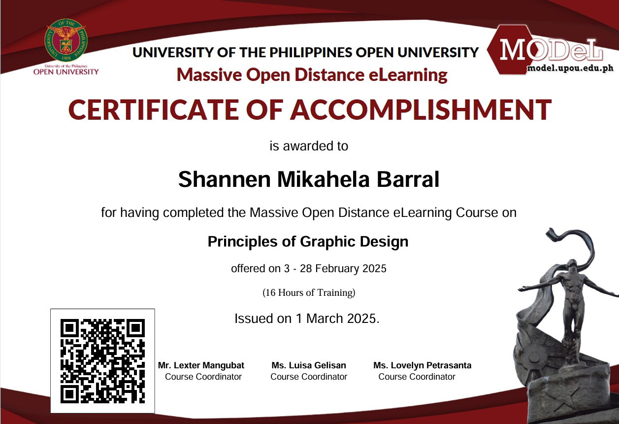 Graphic Design Certificate