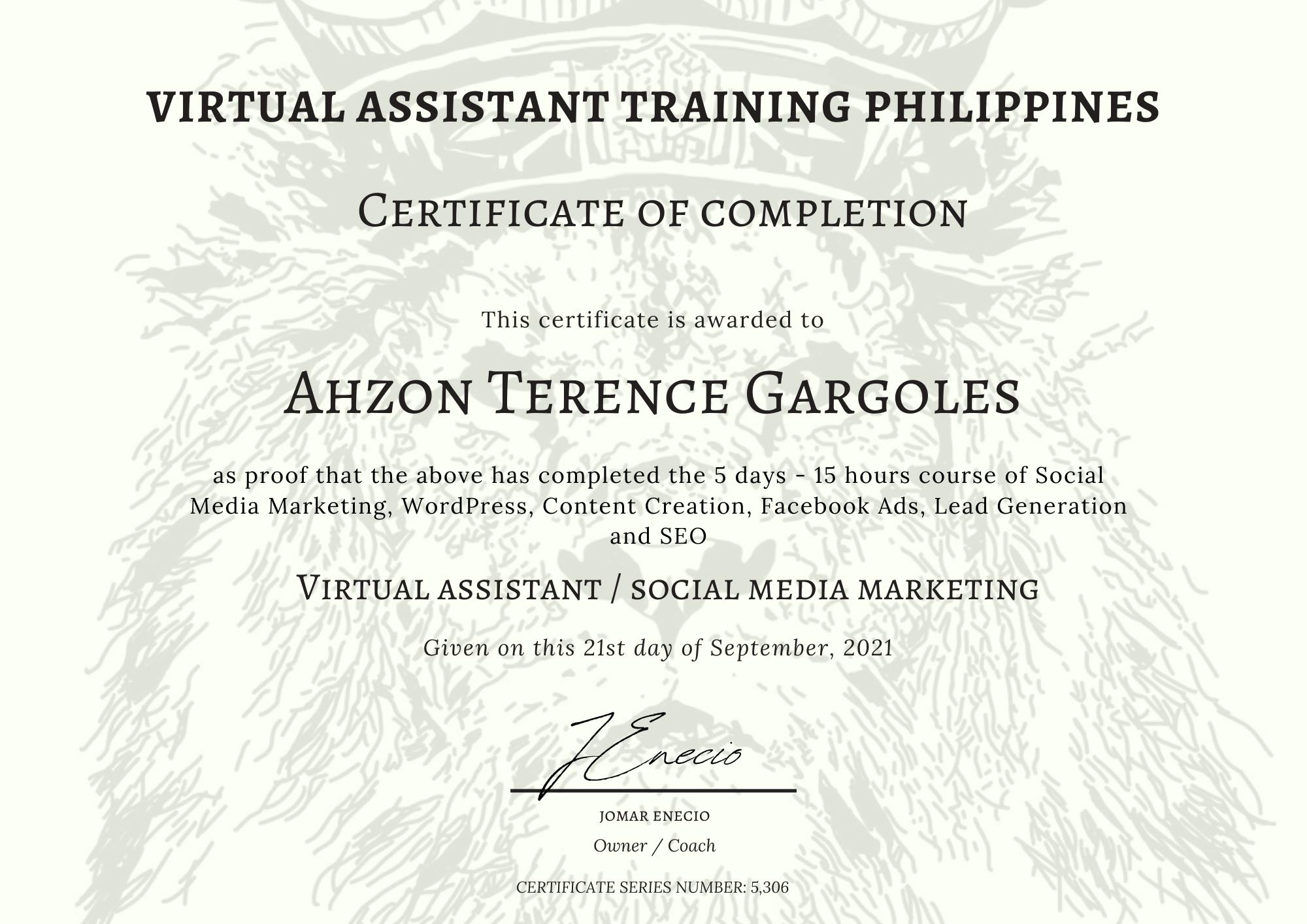 Virtual Assistant Philippines (2021)