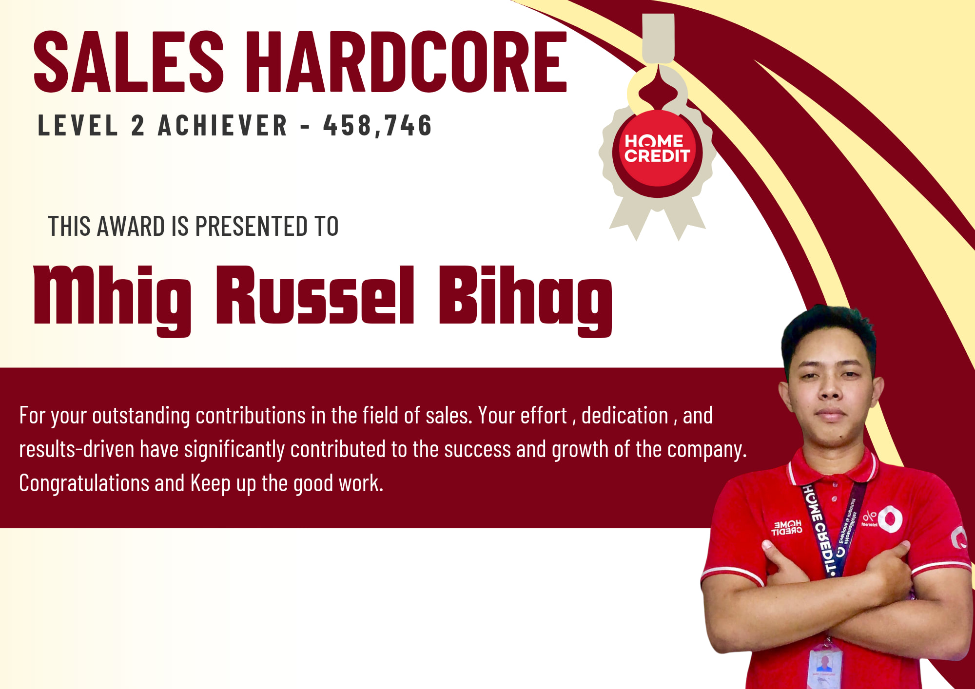 TOP SALE'S VOLUME AWARD