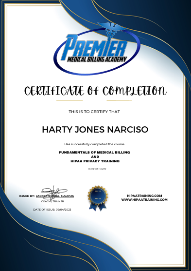 Medical Biller Certificate