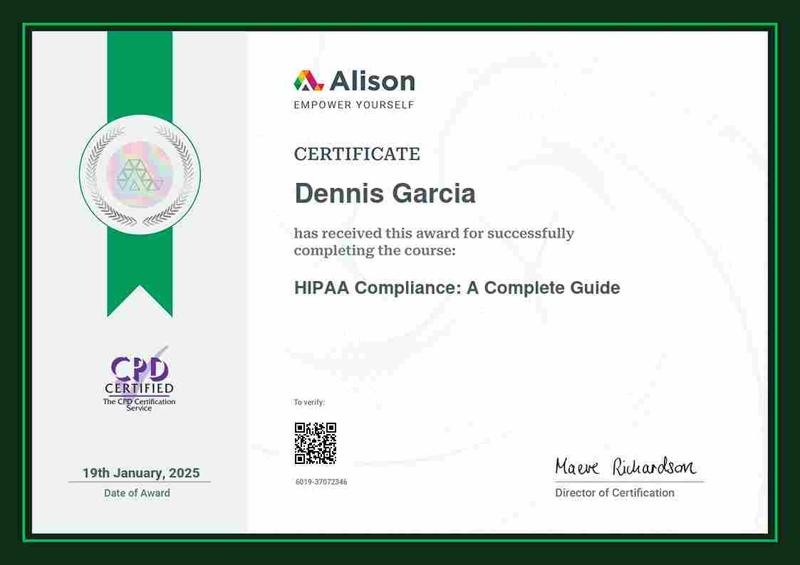 HIPAA: Health Insurance Portability and Accountability Act