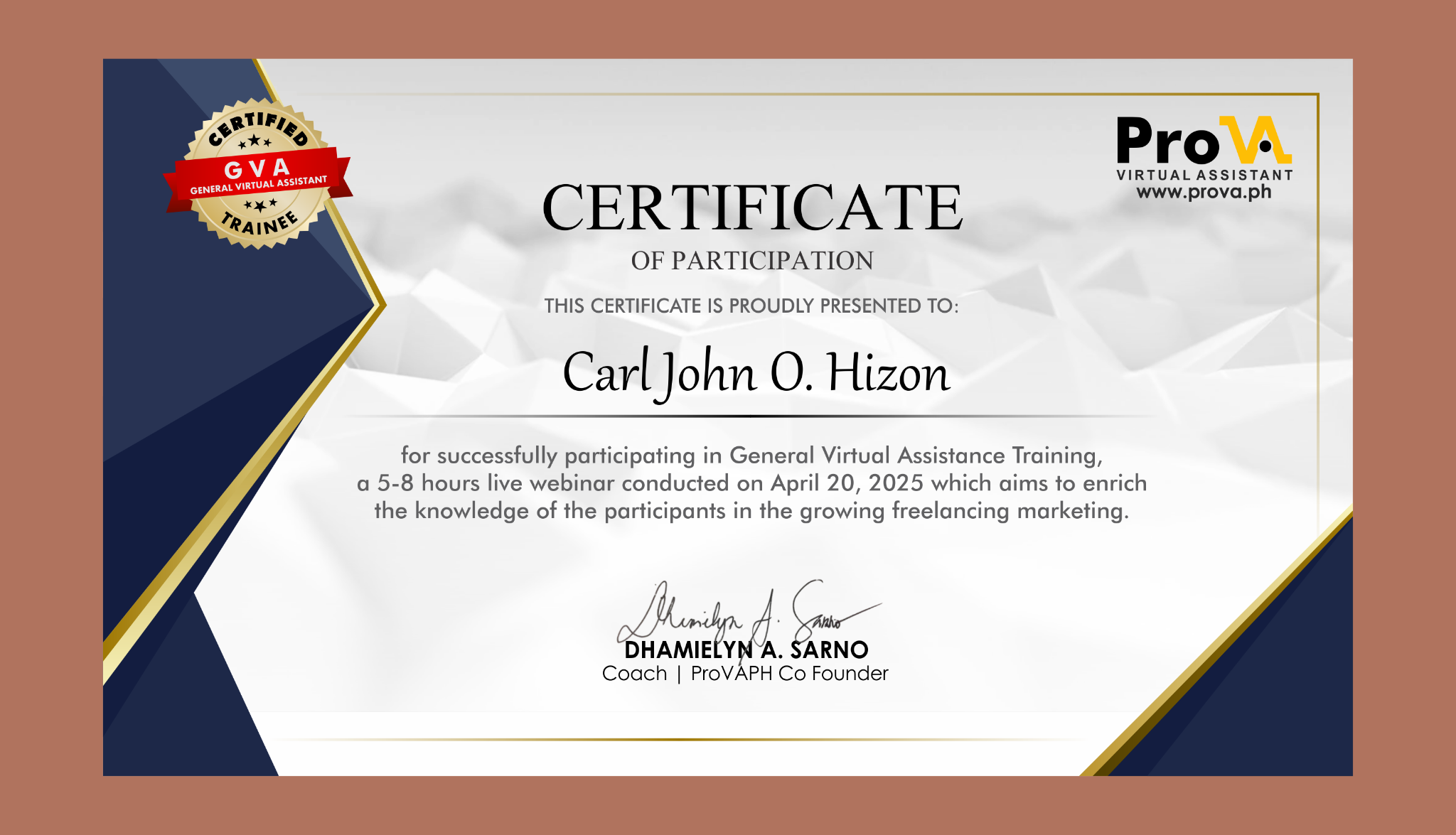 General Virtual Assistant