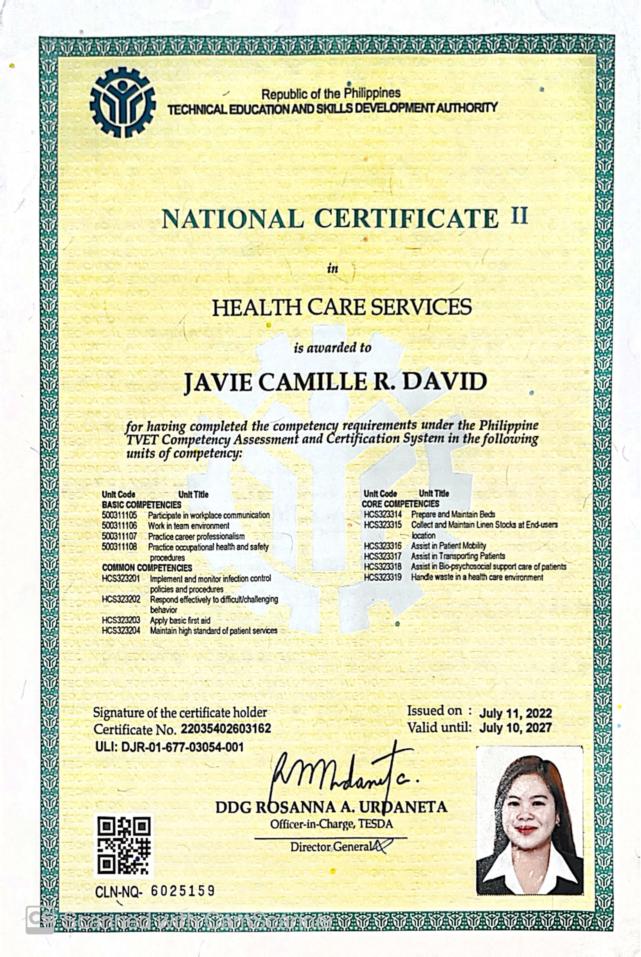 NCII Healthcare Services