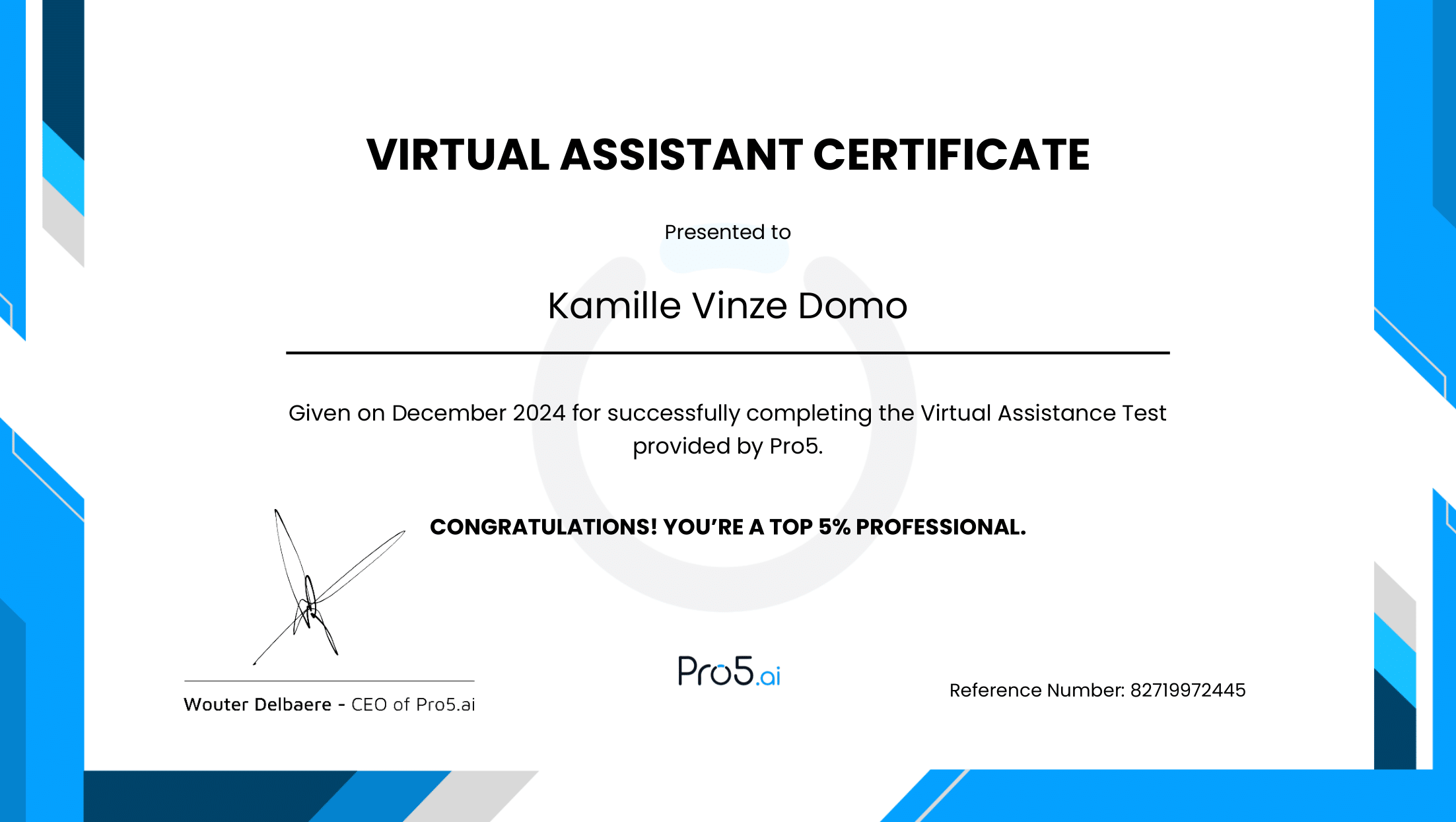 Virtual Assistant