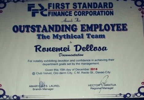 Outstanding Employee