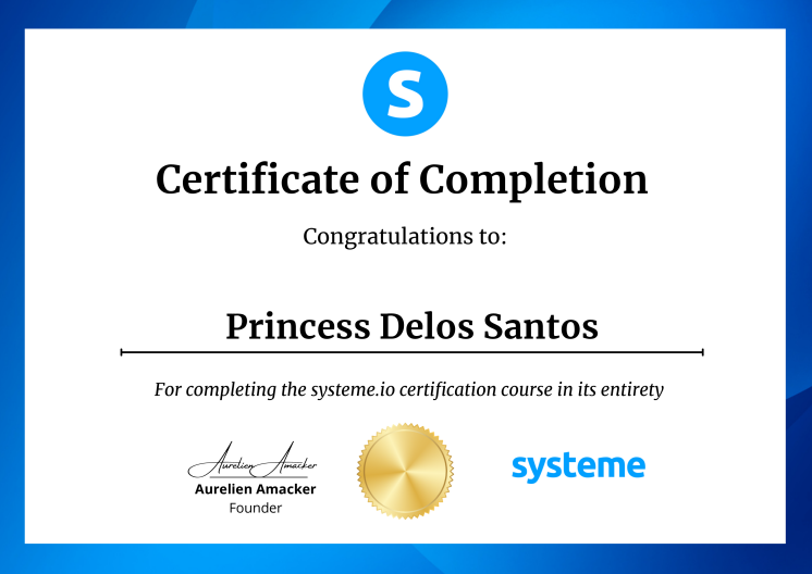 Systeme.io Certified