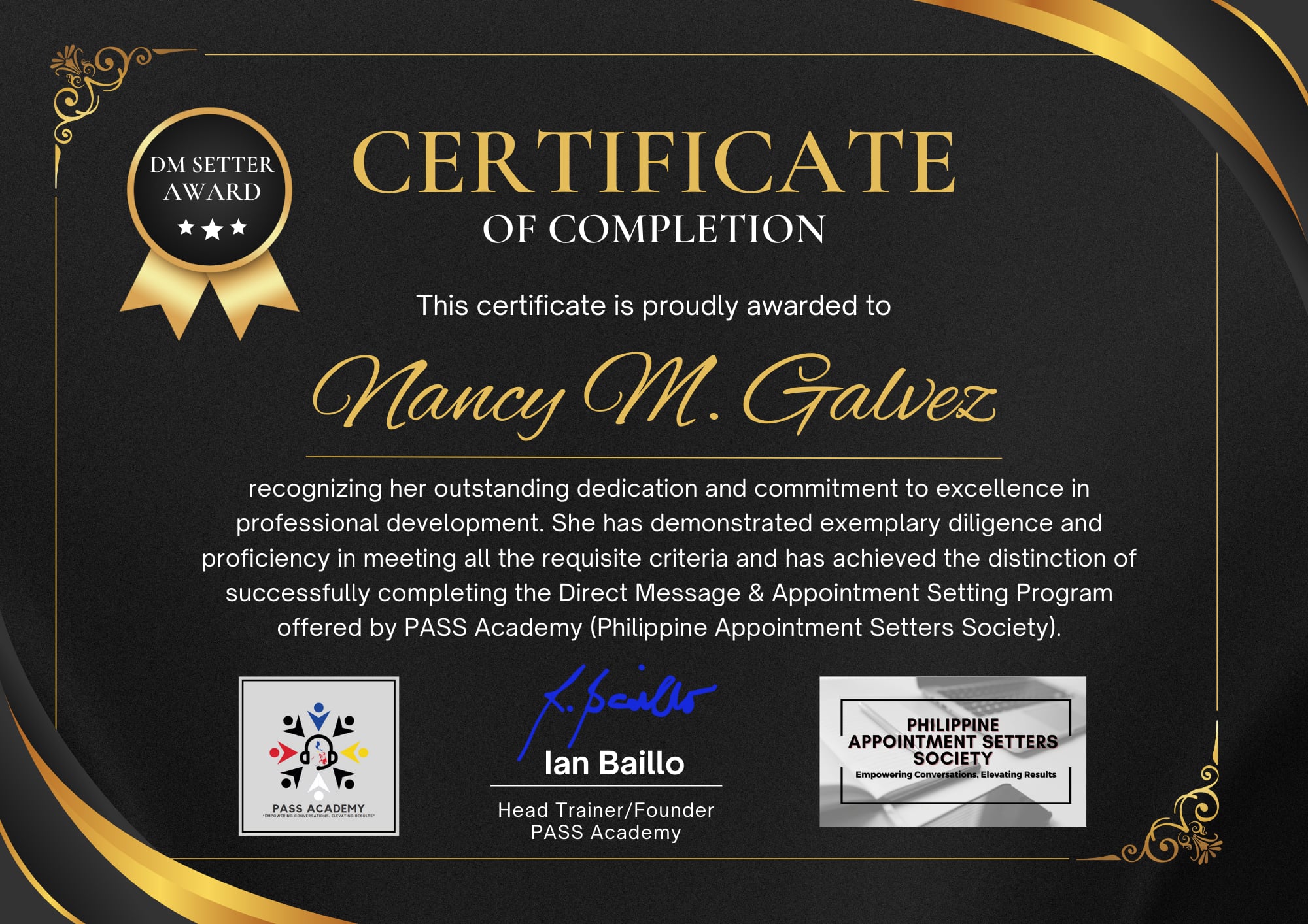 Direct Message and Appointment Setting