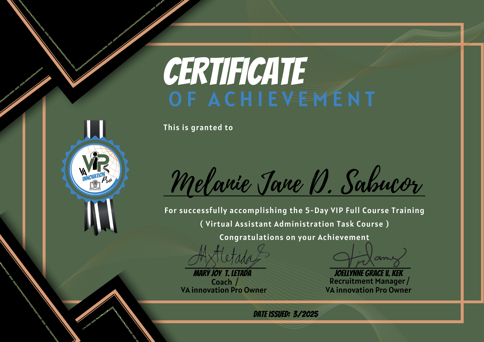 Virtual Assistant  Administration Task Course