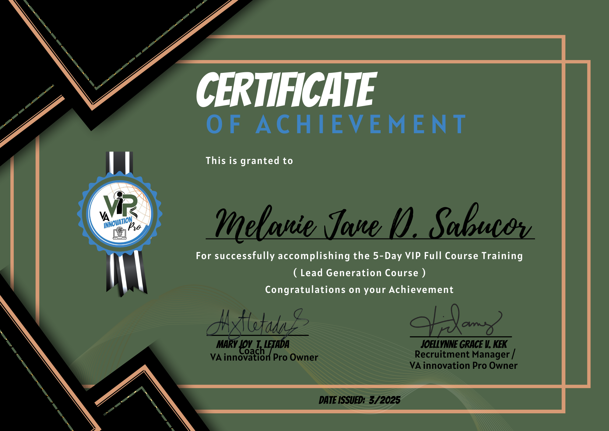 Lead Generation Course