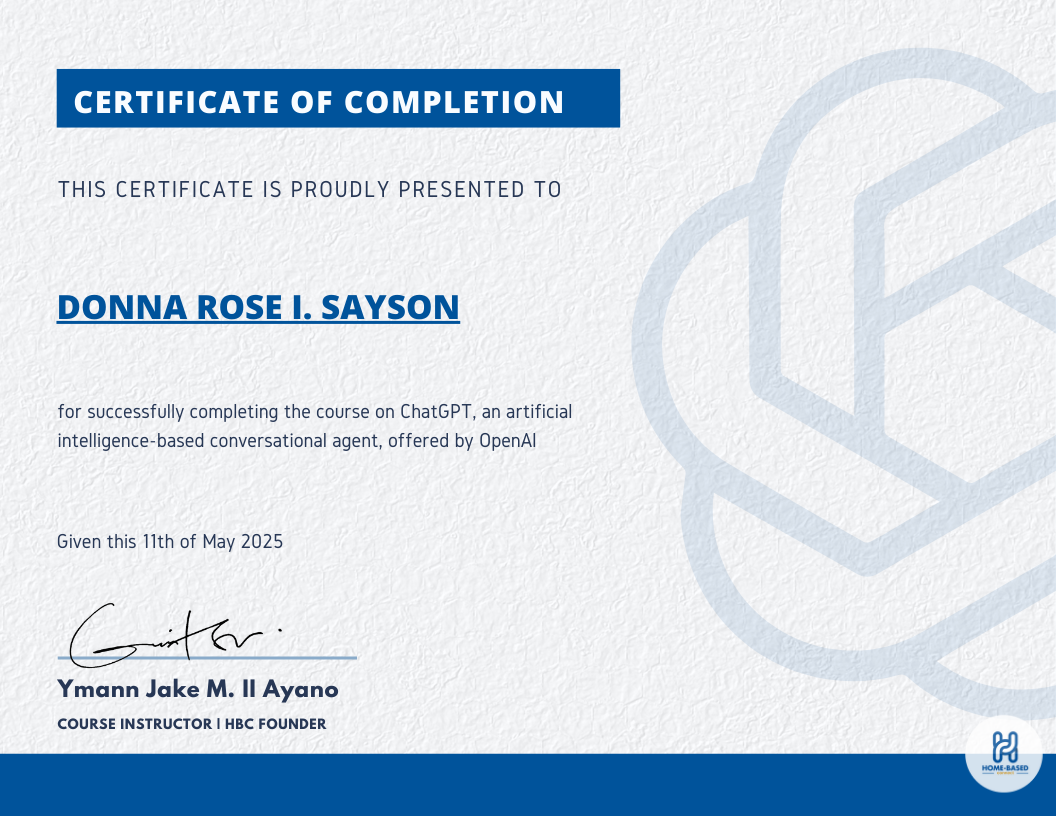 ChatGPT Conversational AI Specialist