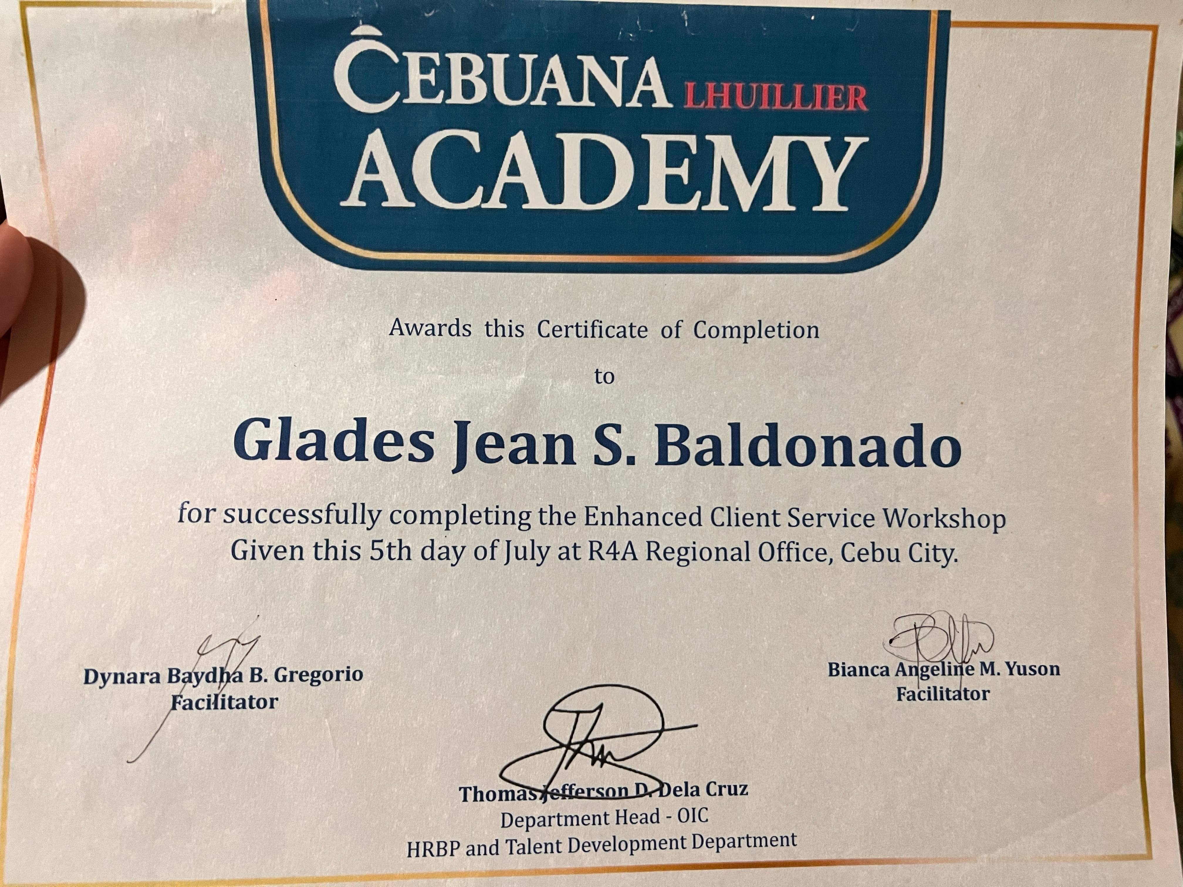 Enhanced Client Service Workshop