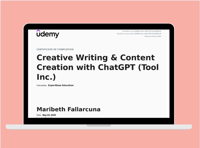 Creative Writing & Content Creation with ChatGPT (Tool Inc.)