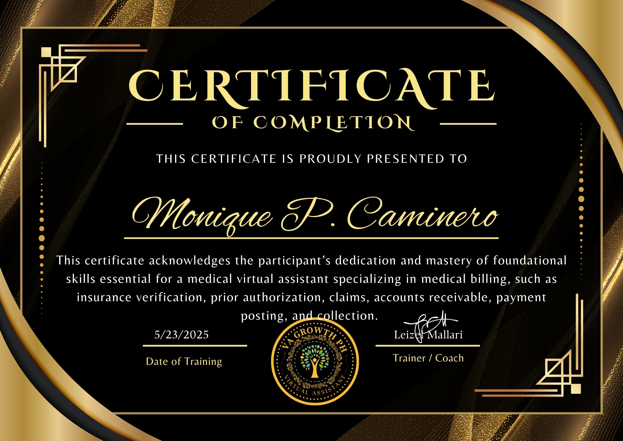 Medical Virtual Assistant- Billing