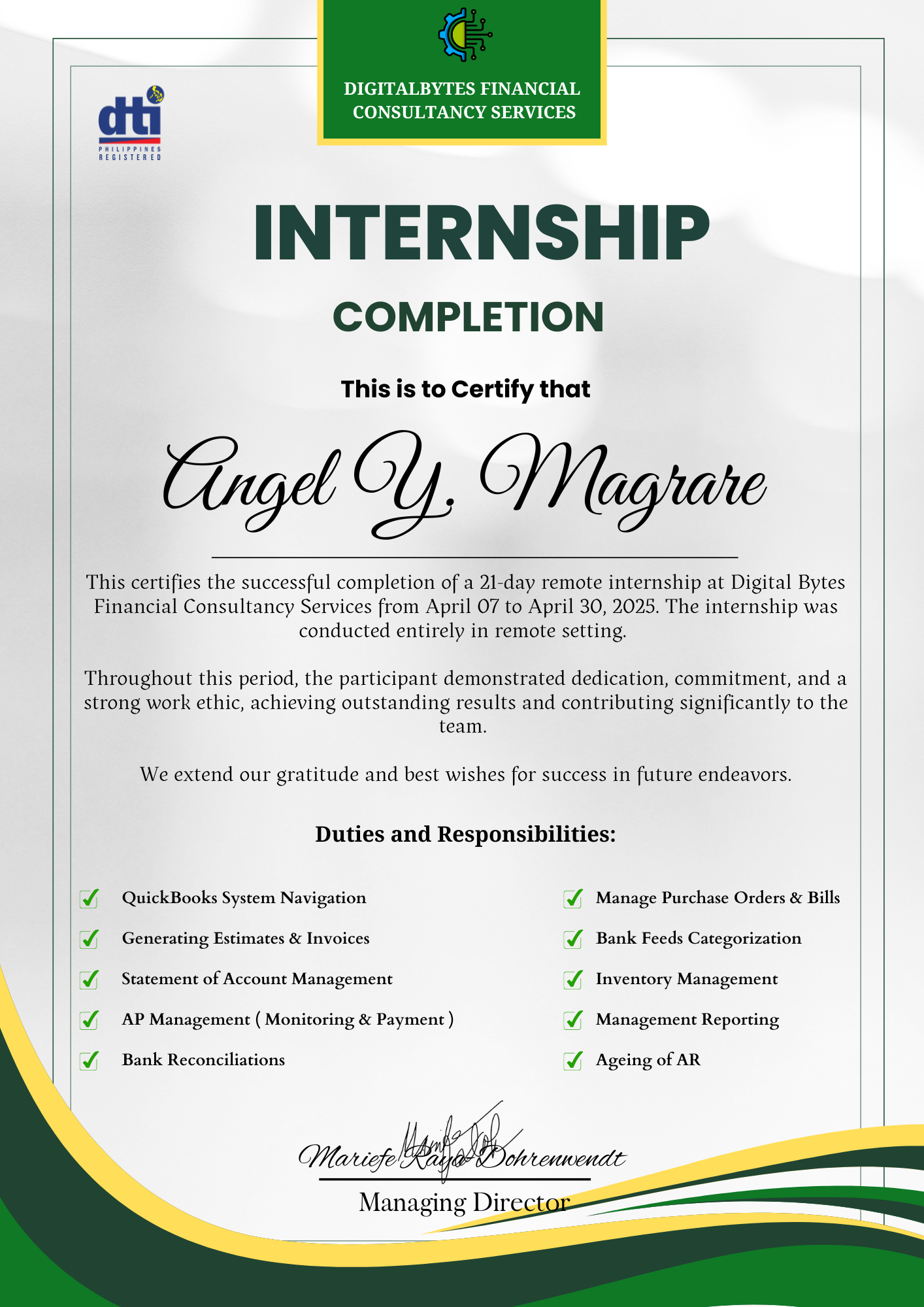 Internship