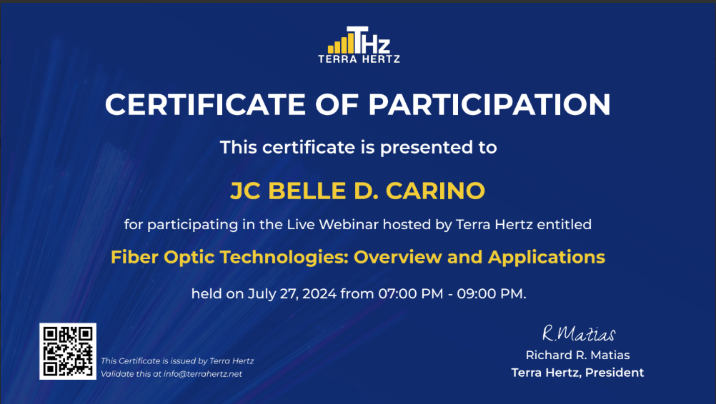 Fiber Optic Technologies: Overview and Applications