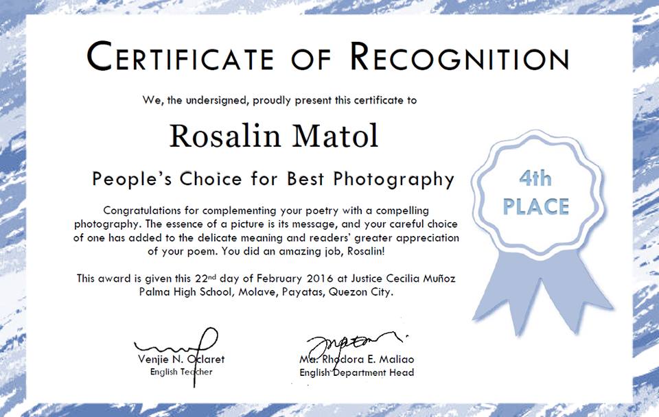 People's Choice for Best Photography